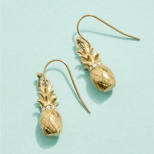 Spartina 449 Gold Pineapple Earrings
